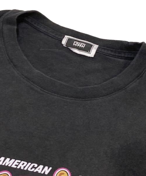 KITH（キス）KITH (キス) Treats Champions Vintage Tee ブラック サイズ:Lの古着・服飾アイテム