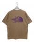 THE NORTHFACE PURPLELABEL (ザ・ノースフェイス パープルレーベル) BEAMS (ビームス) 別注Tシャツ ベージュ サイズ:XL：6000円