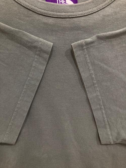 THE NORTHFACE PURPLELABEL（ザ・ノースフェイス パープルレーベル）THE NORTHFACE PURPLELABEL (ザ・ノースフェイス パープルレーベル) 7oz H/S Logo Tee カーキ サイズ:XLの古着・服飾アイテム