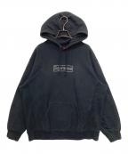SUPREMEシュプリーム）の古着「KAWS Chalk Logo Hooded Sweatshirt」｜ブラック