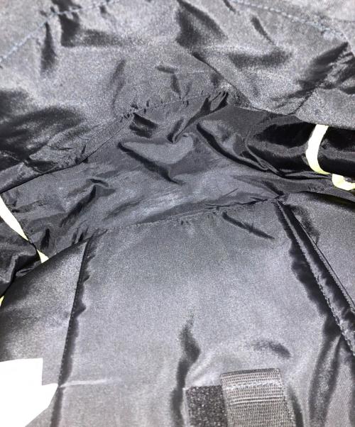 MSGM（エムエスジーエム）MSGM (エムエスジーエム) EASTPAK (イーストパック) ロゴ刺繍コラボリュック ブラックの古着・服飾アイテム