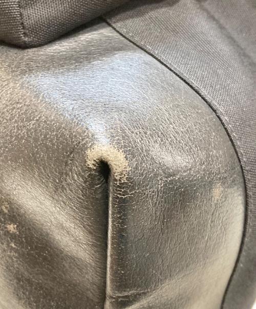 MSGM（エムエスジーエム）MSGM (エムエスジーエム) EASTPAK (イーストパック) ロゴ刺繍コラボリュック ブラックの古着・服飾アイテム