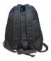 MSGM (エムエスジーエム) EASTPAK (イーストパック) ロゴ刺繍コラボリュック ブラック：5000円