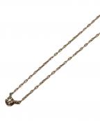 Samantha Tiaraサマンサ ティアラ）の古着「K10 YG １石ダイヤモンド ネックレス」