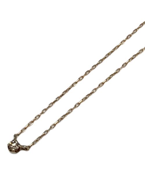 Samantha Tiara（サマンサ ティアラ）Samantha Tiara (サマンサ ティアラ) K10 YG １石ダイヤモンド ネックレスの古着・服飾アイテム