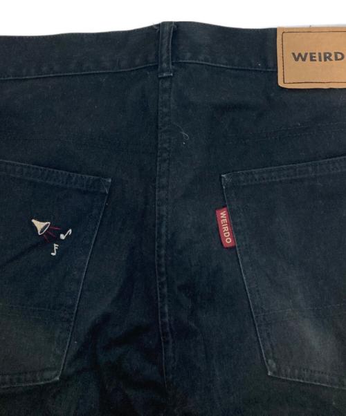 WEIRDO（ウィアード）WEIRDO (ウィアード) ワークパンツ ブラック サイズ:Sの古着・服飾アイテム