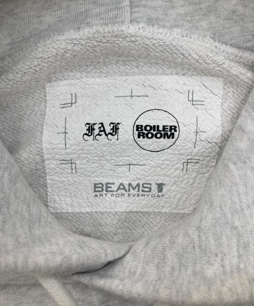 BEAMS T（ビームス ティー）BEAMS T (ビームス ティー) プルオーバーパーカー グレー サイズ:Mの古着・服飾アイテム