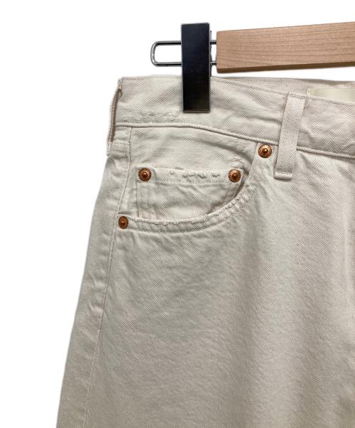 THE SHINZONE（ザ シンゾーン）THE SHINZONE (ザ シンゾーン) クリップジーンズ ホワイト サイズ:34の古着・服飾アイテム