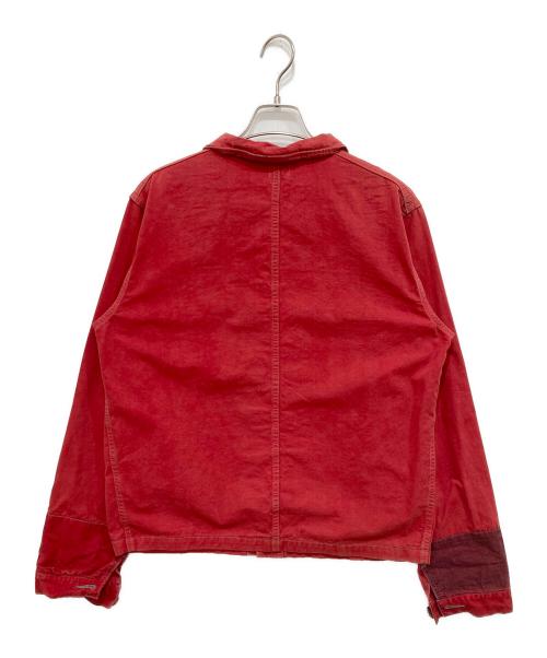 orSlow（オアスロウ）orSlow (オアスロウ) カバーオール レッド サイズ:Mの古着・服飾アイテム