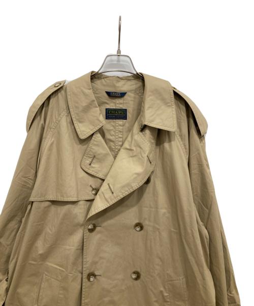 CHAPS RALPH LAUREN（チャップス ラルフローレン）CHAPS RALPH LAUREN (チャップス ラルフローレン) トレンチコート ベージュ サイズ:Lの古着・服飾アイテム