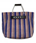 MARNIマルニ）の古着「FLOWER CAFE/フラワーカフェ」｜ブルー