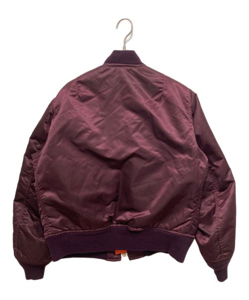 CORINTH（コリンス）CORINTH (コリンス) MA-1ジャケット ボルドー サイズ:Mの古着・服飾アイテム