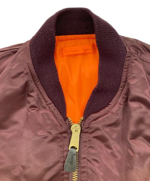 CORINTH（コリンス）CORINTH (コリンス) MA-1ジャケット ボルドー サイズ:Mの古着・服飾アイテム