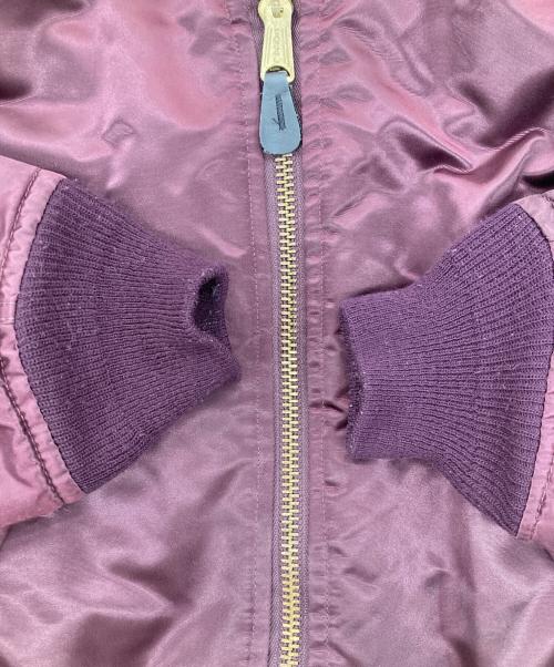 CORINTH（コリンス）CORINTH (コリンス) MA-1ジャケット ボルドー サイズ:Mの古着・服飾アイテム