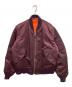 CORINTH（コリンス）の古着「MA-1ジャケット」｜ボルドー