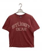 stussyステューシー）の古着「Tシャツ」｜ブラウン