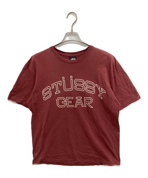 stussy（ステューシー）stussy (ステューシー) Tシャツ ブラウン サイズ:Lの古着・服飾アイテム