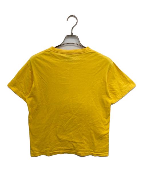 stussy（ステューシー）stussy (ステューシー) AIRPORT CODE TSHIRT/プリントTシャツ イエロー サイズ:Mの古着・服飾アイテム