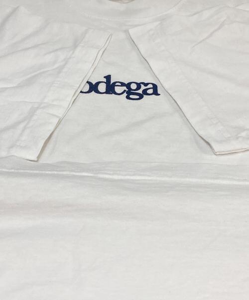 BODEGA（ボデガ）bodega (ボデガ) Serif Tee ホワイト サイズ:Mの古着・服飾アイテム