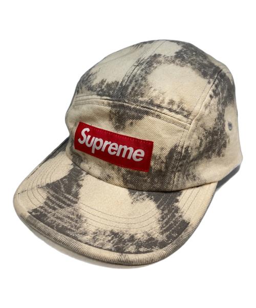 SUPREME（シュプリーム）SUPREME (シュプリーム) Denim Camp Cap Bleached ベージュの古着・服飾アイテム