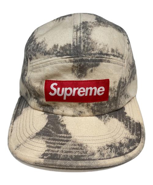 SUPREME（シュプリーム）SUPREME (シュプリーム) Denim Camp Cap Bleached ベージュの古着・服飾アイテム
