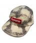 SUPREME（シュプリーム）の古着「Denim Camp Cap Bleached」｜ベージュ