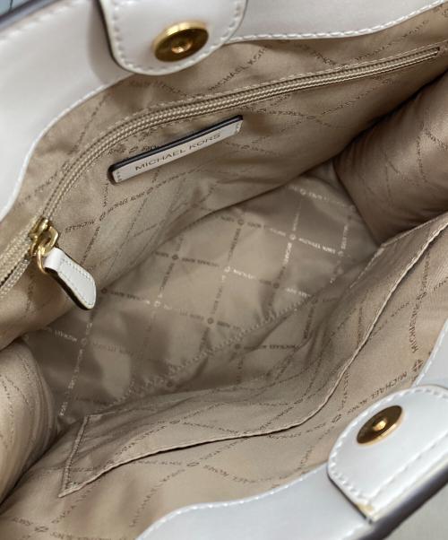 MICHAEL KORS（マイケル・コース）MICHAEL KORS (マイケル・コース) 2WAYバッグ ホワイトの古着・服飾アイテム