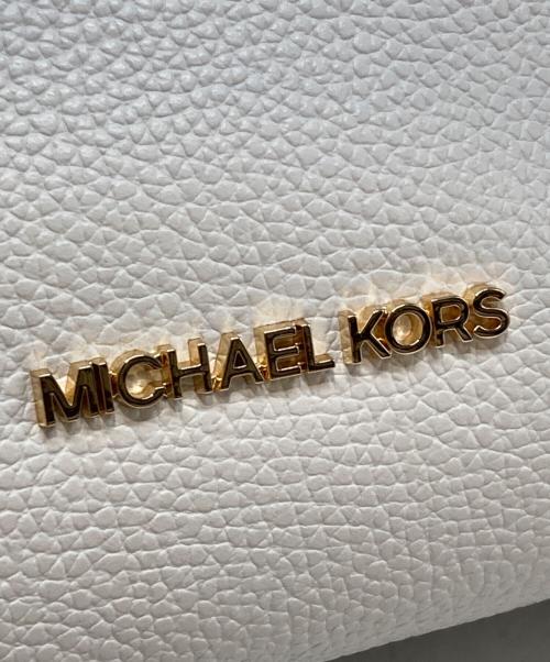 MICHAEL KORS（マイケル・コース）MICHAEL KORS (マイケル・コース) 2WAYバッグ ホワイトの古着・服飾アイテム