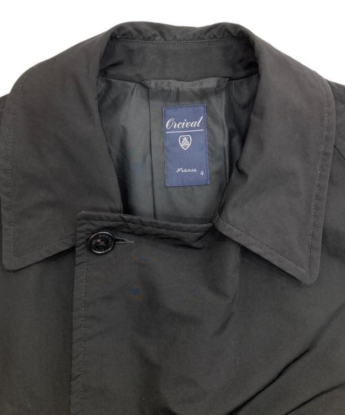 ORCIVAL（オーシバル）ORCIVAL (オーシバル) ナイロンチェスターコート ブラック サイズ:4の古着・服飾アイテム
