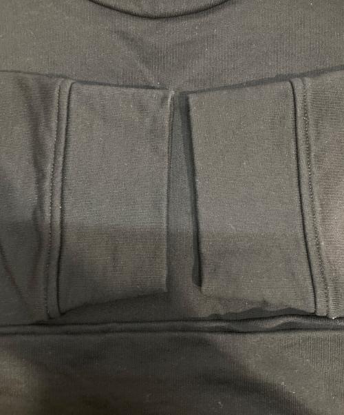 H BEAUTY&YOUTH（エイチ ビューティー&ユース）H BEAUTY&YOUTH (エイチ ビューティー&ユース) SIDE SLIT BIG SWEAT PULLOVER/スウェット ブラック サイズ:Freeの古着・服飾アイテム