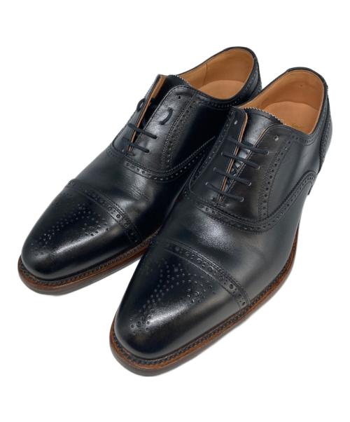 SCOTCH GRAIN（スコッチグレイン）SCOTCH GRAIN (スコッチグレイン) ウィングチップシューズ ブラック サイズ:23.5cmの古着・服飾アイテム