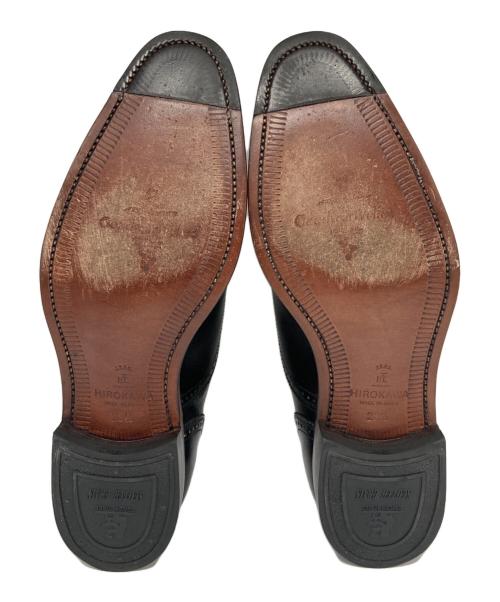 SCOTCH GRAIN（スコッチグレイン）SCOTCH GRAIN (スコッチグレイン) ウィングチップシューズ ブラック サイズ:23.5cmの古着・服飾アイテム