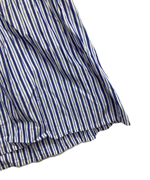 Hug O'War（ハグオーワー）Hug O'War (ハグオーワー) ストライプシャツワンピース ブルー サイズ:1の古着・服飾アイテム