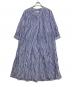 Hug O'War（ハグオーワー）の古着「ストライプシャツワンピース」｜ブルー