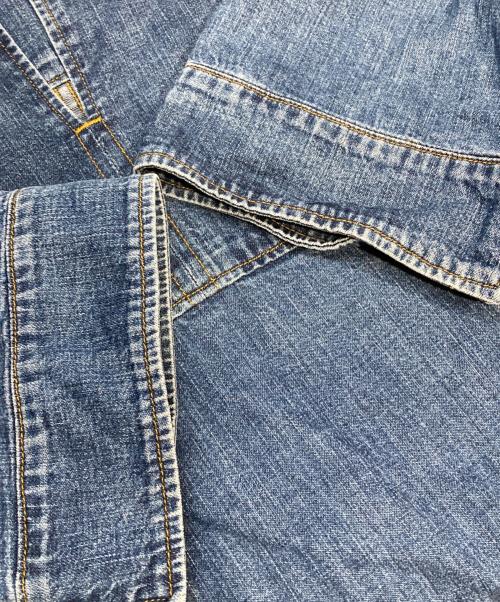 CLOTH&CROSS（クロスアンドクロス）CLOTH&CROSS (クロスアンドクロス) デニムカフタンワンピースで ブルー サイズ:2 (M)の古着・服飾アイテム