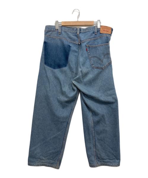 LEVI'S（リーバイス）LEVI'S (リーバイス) Dessin de Mode (デッサンデモード) リメイクデニムパンツ ブルー サイズ:106cm (W42)の古着・服飾アイテム