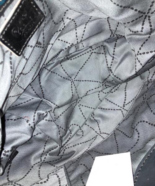robita（ロビタ）robita (ロビタ) メッシュレザートートバッグ ブラックの古着・服飾アイテム