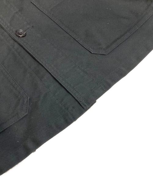 Le Sans Pareil（ル サン パレイユ）Le sans pareil (ル サン パレイユ) CTN MS TRDITIONAL COVERALL ＊ ブラック サイズ:40の古着・服飾アイテム