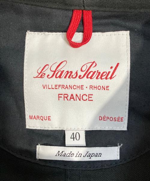 Le Sans Pareil（ル サン パレイユ）Le sans pareil (ル サン パレイユ) CTN MS TRDITIONAL COVERALL ＊ ブラック サイズ:40の古着・服飾アイテム
