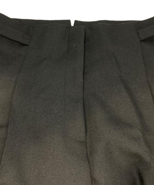 icB（アイシービー）icB (アイシービー) ドライギャバ ワイドグルカパンツ ブラック サイズ:Mの古着・服飾アイテム