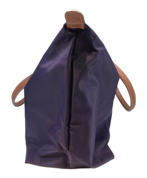 LONGCHAMP（ロンシャン）LONGCHAMP (ロンシャン) ル プリアージュ トートバッグ パープルの古着・服飾アイテム