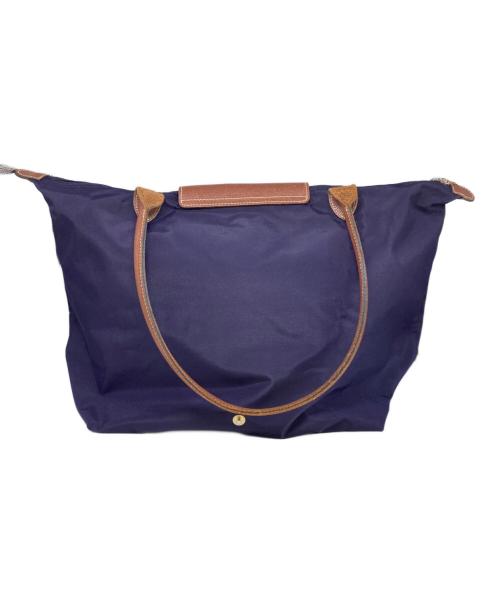 LONGCHAMP（ロンシャン）LONGCHAMP (ロンシャン) ル プリアージュ トートバッグ パープルの古着・服飾アイテム