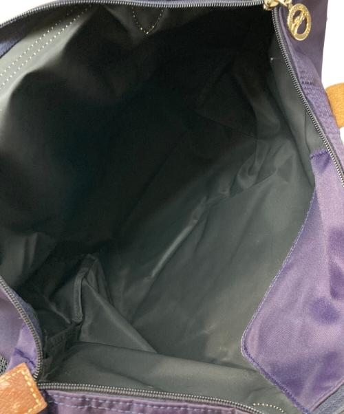 LONGCHAMP（ロンシャン）LONGCHAMP (ロンシャン) ル プリアージュ トートバッグ パープルの古着・服飾アイテム