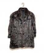 BLACK GLAMAブラックグラマ）の古着「ミンクコート」｜ブラウン