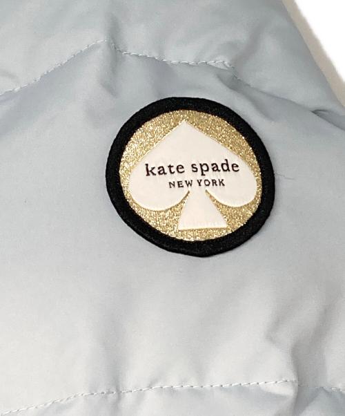 Kate Spade（ケイトスペード）Kate Spade (ケイトスペード) フェイクファーダウンジャケット スカイブルー サイズ:140の古着・服飾アイテム