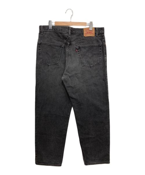 LEVI'S（リーバイス）LEVI'S (リーバイス) 550ブラックデニムパンツ ブラック サイズ:W40の古着・服飾アイテム
