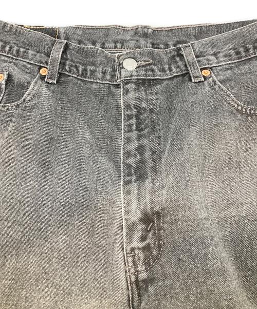 LEVI'S（リーバイス）LEVI'S (リーバイス) 550ブラックデニムパンツ ブラック サイズ:W40の古着・服飾アイテム
