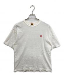 HUMAN MADE（ヒューマンメイド）の古着「ハート刺繍Tシャツ」｜ホワイト