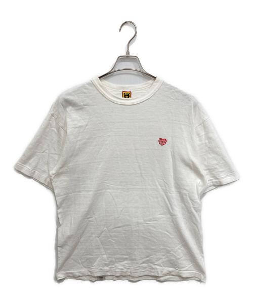 HUMAN MADE（ヒューマンメイド）HUMAN MADE (ヒューマンメイド) ハート刺繍Tシャツ ホワイト サイズ:XLの古着・服飾アイテム
