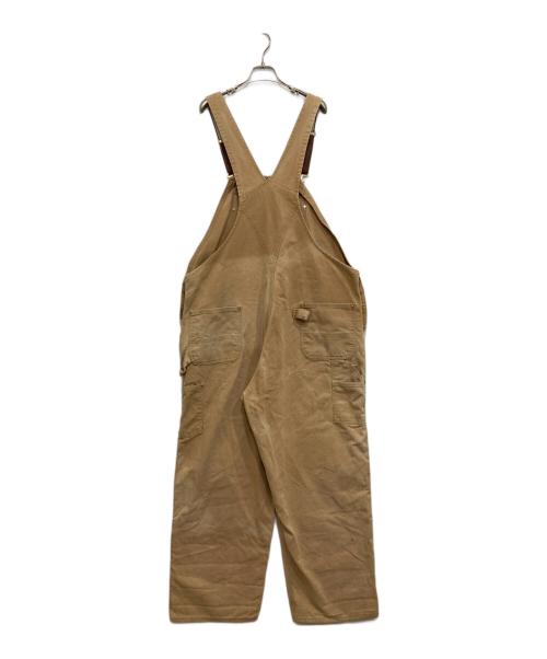 CarHartt（カーハート）CarHartt (カーハート) ダブルニーオーバーオール ベージュ サイズ:表記なしの古着・服飾アイテム